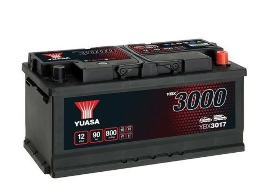 Bilbatteri SMF Yuasa YBX3017 12V 90Ah 740A