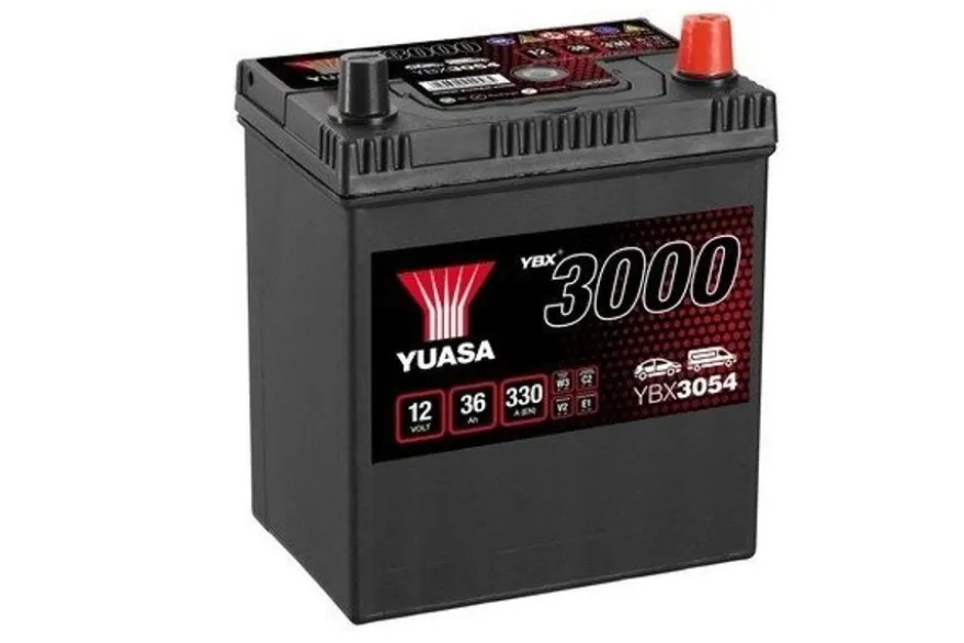 Bilbatteri SMF Yuasa YBX3054 12V 36Ah 330A