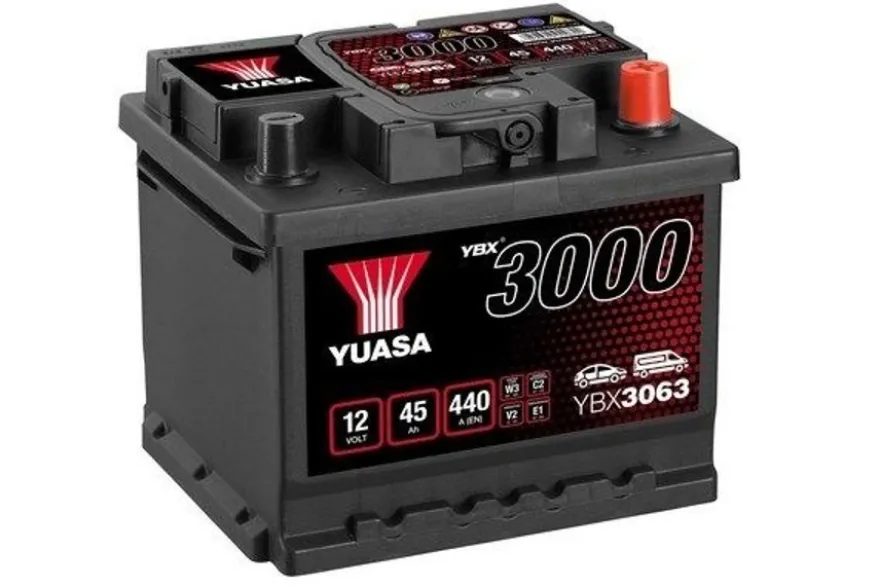 Bilbatteri SMF Yuasa YBX3063 12V 45Ah 440A