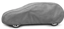 Bilöverdrag Mobile Garage L2 Hatchback/Kombi 430–455 cm – Grå