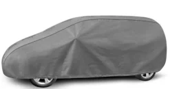 Bilöverdrag Mobile Garage L Mini Van 410–450 cm – Grå