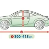 Bilöverdrag Mobile Garage M Coupe 390–415 cm – Grå