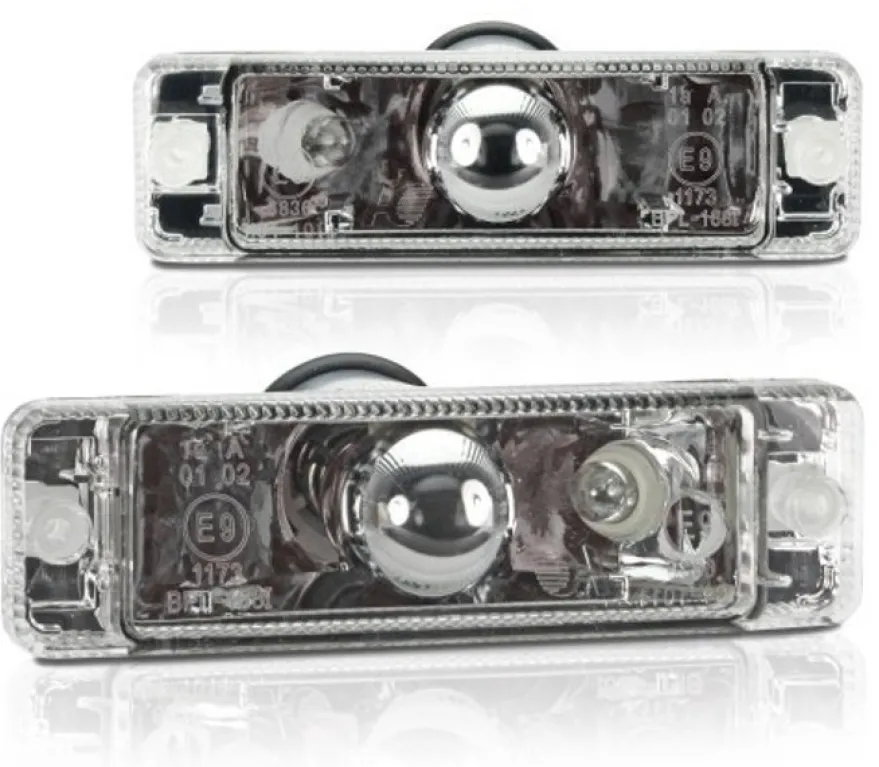 Blinkers Krom med Parkeringsljus. VW Golf MK1 & MK2