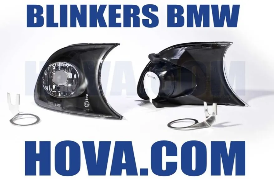Blinkers Svart BMW 3-Serien E46 Coupe/Cabriolet 2001-2003