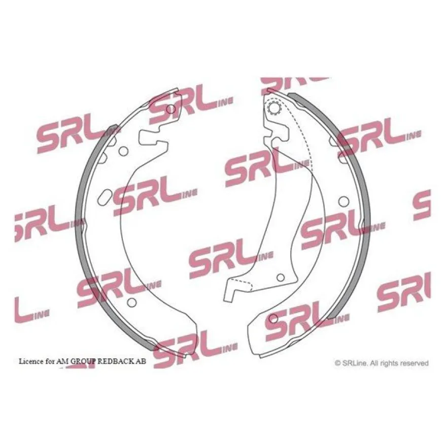 Bromsbackar, sats till LAND ROVER FREELANDER