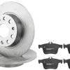Bromssats bakaxel 272mm (solida) Audi A3/VW Golf VII/Seat Leon