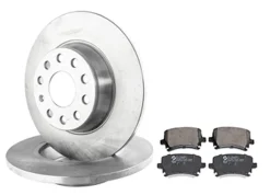 Bromssats bak – 282 mm skivor för Audi Q3, VW Tiguan, Sharan, Seat Alhambra