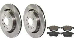 Bromssats bak – 292 mm skivor för Saab 9-3 Sedan, Kombi XWD