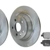 Bromssats bak – 302 mm skivor för Volvo S80 II, V70 III och XC70 II