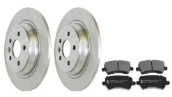 Bromssats bak – 302 mm skivor för Volvo S80 II, V70 III och XC70 II