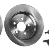 Bromssats bak – 288 mm skivor för Volvo S60 I, S80 I, V70 II och XC70 I