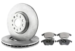 Bromssats fram 312 mm – Audi A3 / VW Golf V–VI / Passat / Caddy III