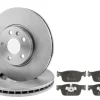 Bromssats fram – 296 mm skivor – Volvo S60 III, S90 II, V60 II, V90 II