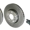 Bromssats fram – 286 mm skivor – Volvo S60 I, V70 II, XC70 I
