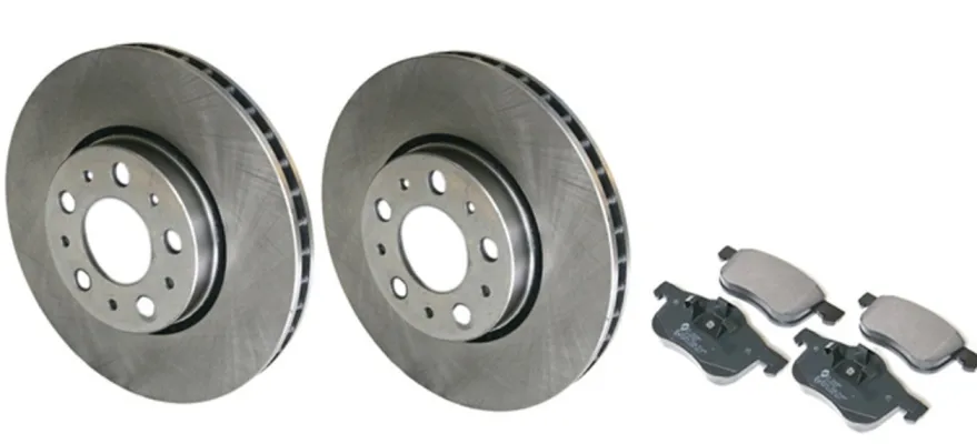 Bromssats fram – 286 mm skivor – Volvo S60 I, V70 II, XC70 I