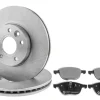 Bromssats fram – 278 mm skivor – Volvo V40