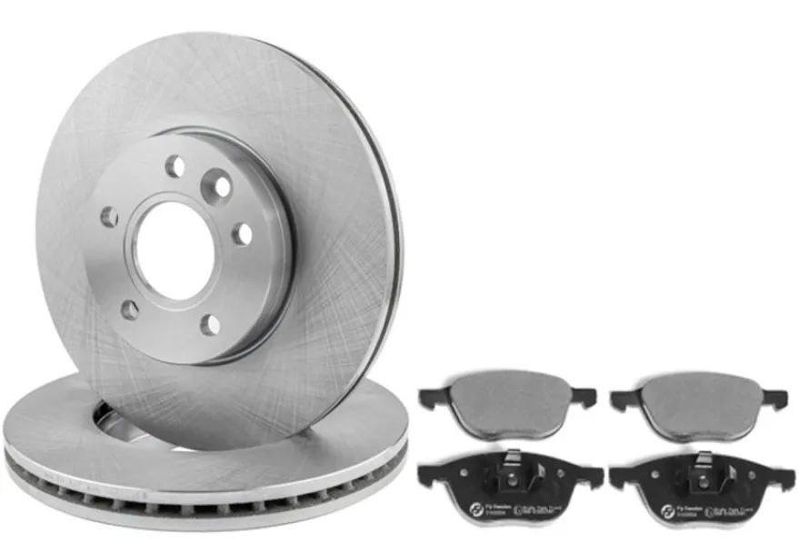 Bromssats fram – 278 mm skivor – Volvo V40
