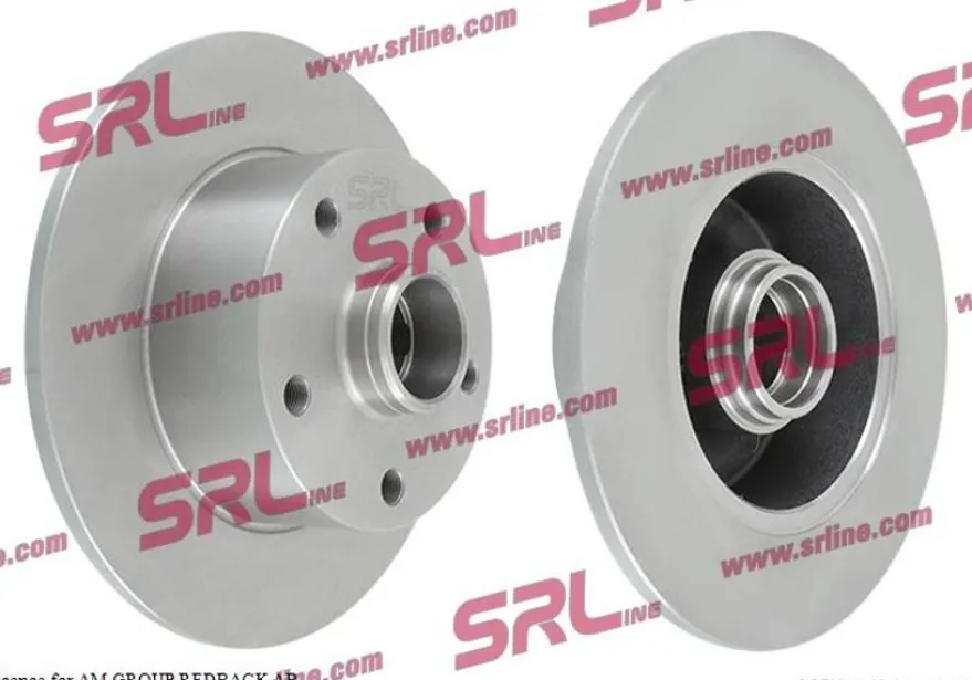Bromsskiva Bakaxel 2 st till AUDI A4