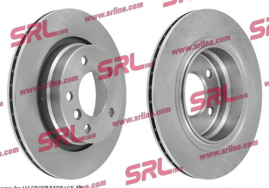 Bromsskiva Bakaxel 2 st till BMW 3