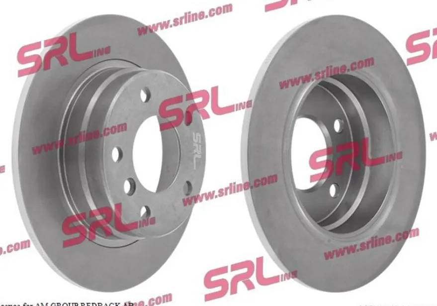 Bromsskiva Bakaxel 2 st till BMW 3