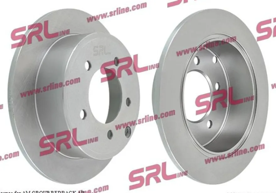 Bromsskiva Bakaxel 2 st till MITSUBISHI LANCER