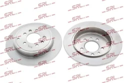 Bromsskiva Bakaxel 2 st till PEUGEOT 607 (9D, 9U)