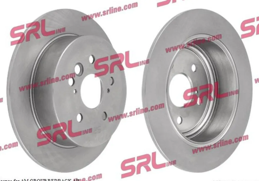 Bromsskiva Bakaxel 2 st till TOYOTA RAV 4 II (_A2_)