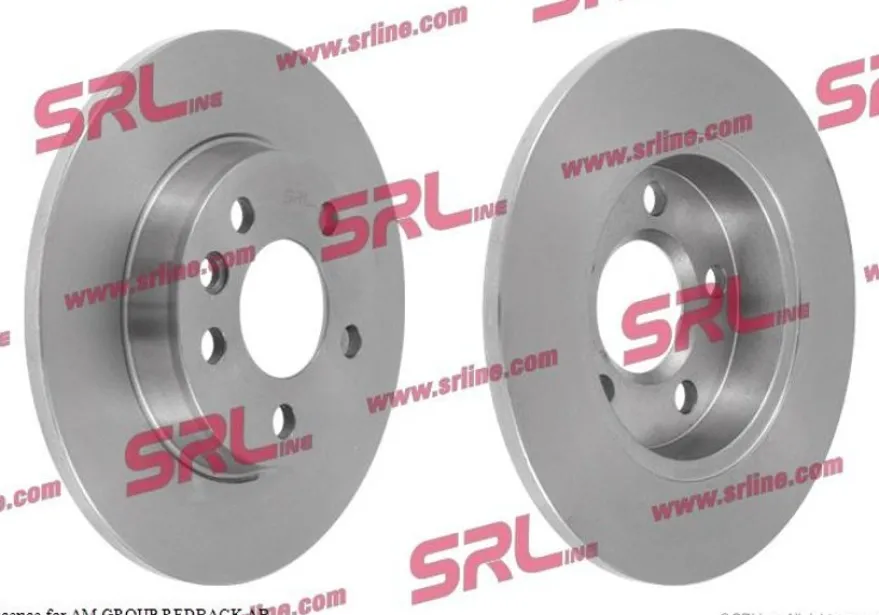 Bromsskiva Bakaxel 2 st till VW TRANSPORTER