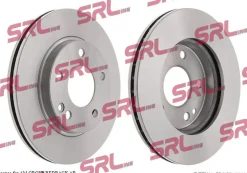Bromsskiva Framaxel 2 st till MERCEDES-BENZ A-KLASS (W168)