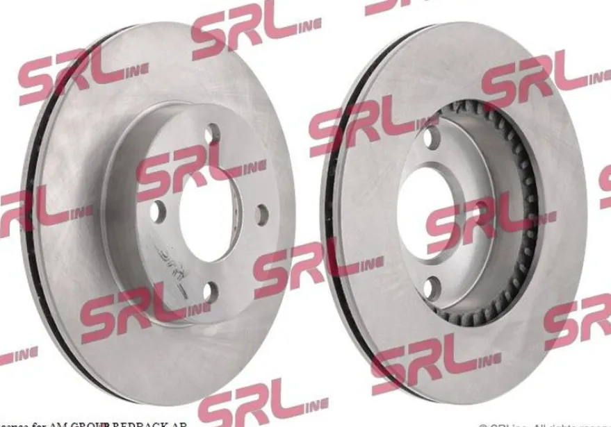 Bromsskiva Framaxel 2 st till NISSAN ALMERA