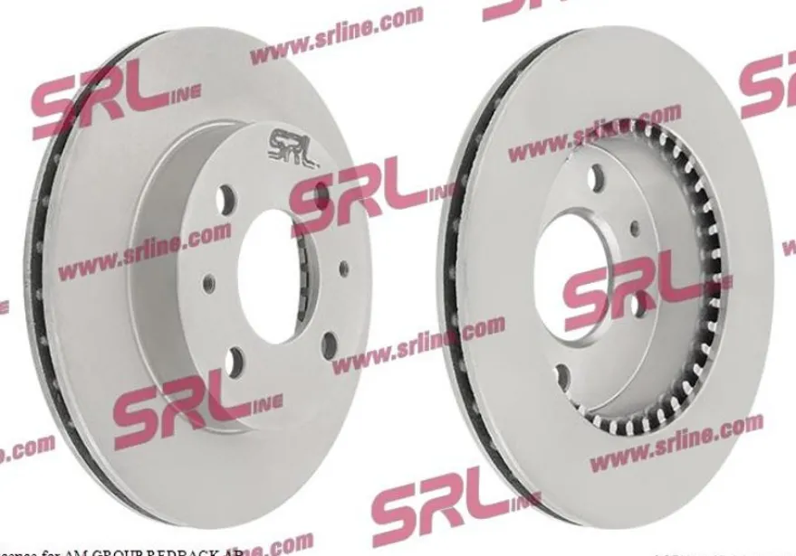 Bromsskiva Framaxel 2 st till NISSAN ALMERA