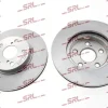 Bromsskiva Framaxel 2 st till TOYOTA AVENSIS