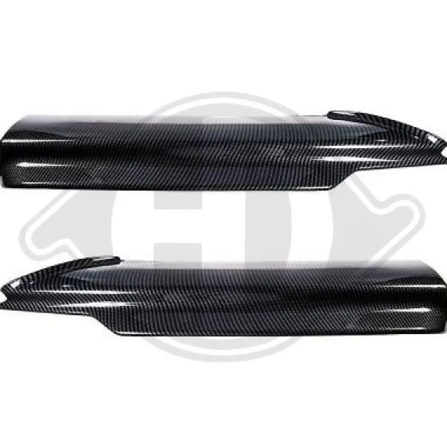 Corner Splitter Kolfiber Look Vänster Höger BMW 3-Serie E90,E91 2004-2009