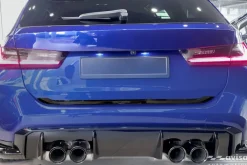 Dekorlist baklucka BMW 3-serie G21 Touring LCI 2022– Blank Svart