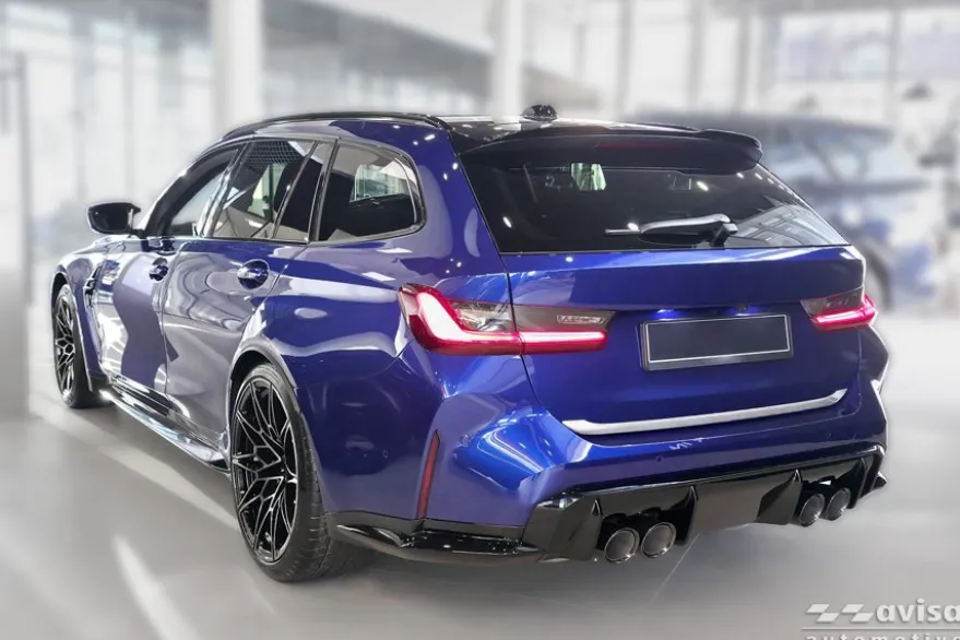 Dekorlist baklucka BMW 3-serie G21 Touring LCI 2022– Matt Silver