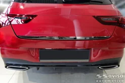Dekorlist baklucka Mercedes CLA X118 Shooting Brake 2019–2025 Blank Svart