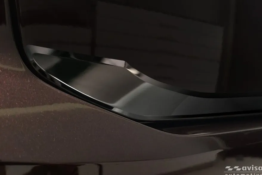 Dekorlist baklucka Volvo XC90 II 2015– Blank Svart