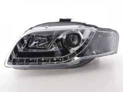 Devil Eyes Strålkastare Krom Audi A4 (B7/8E) 2005-2007