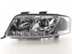 Devil Eyes Strålkastare Krom Audi A6 (C5/4B) 2001-2003
