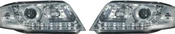 Devil Eyes Strålkastare Krom Audi A6 (C5/4B) 1997-2001