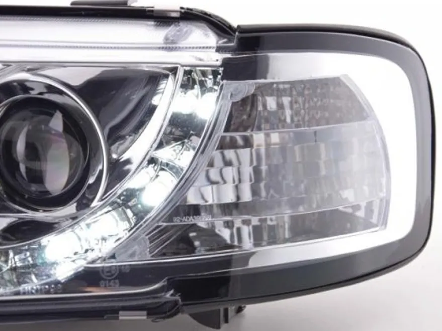 Devil Eyes Strålkastare Krom Audi A3 (8L) 1996-2000