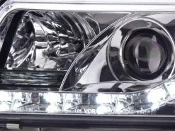 Devil Eyes Strålkastare Krom Audi A3 (8L) 1996-2000