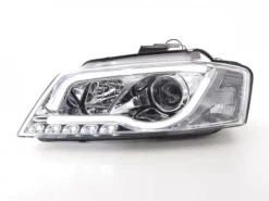 Devil Eyes Strålkastare Krom Audi A3 (8P) 2008-2012