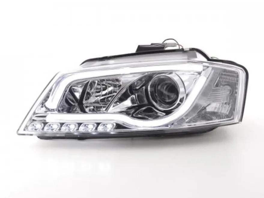 Devil Eyes Strålkastare Krom Audi A3 (8P) 2008-2012