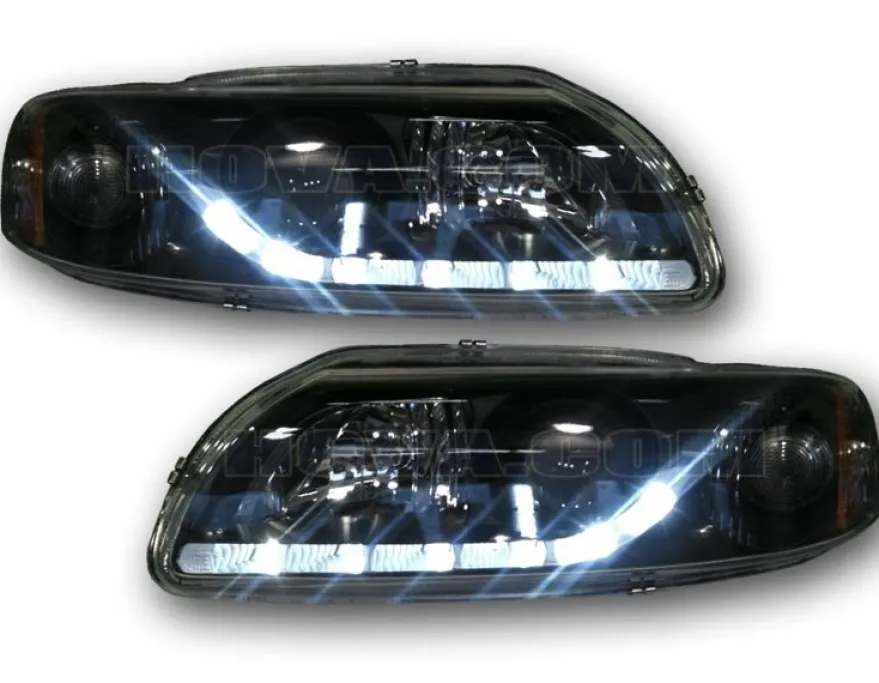 Devil Eyes Strålkastare Krom Volvo S60, V70N, XC70
