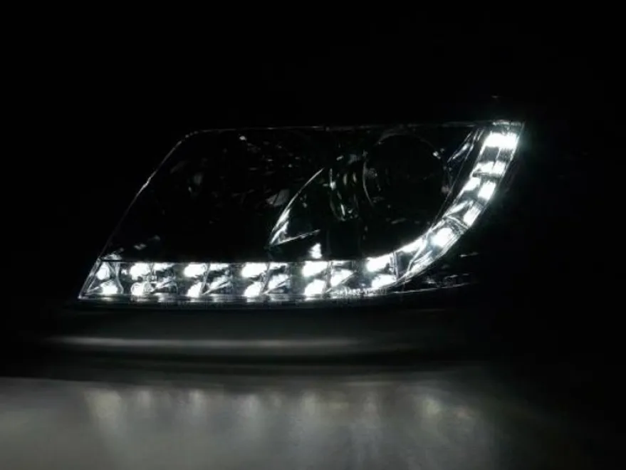 Devil Eyes Strålkastare Krom VW Passat (B5/3BG) 2000-2005