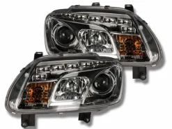 Devil Eyes Strålkastare Krom VW Touran (1T) 2003-2006 & VW Caddy (2K) 2004-2010
