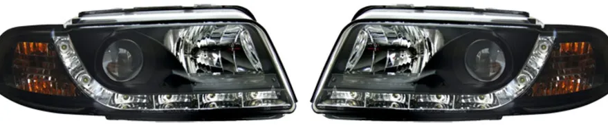 Devil Eyes Strålkastare Svart Audi A4 (B5/8D) 1994-1999