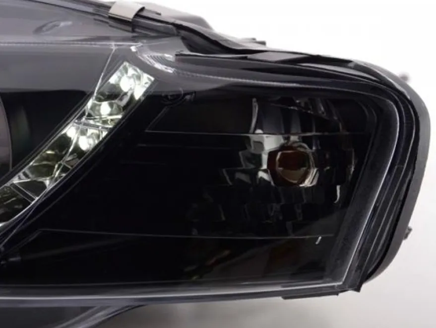 Devil Eyes Strålkastare Svart Audi A4 (B7/8E) 2005-2007