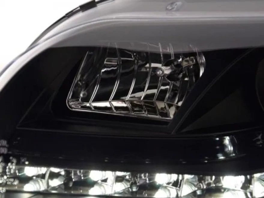 Devil Eyes Strålkastare Svart Audi A4 (B7/8E) 2005-2007